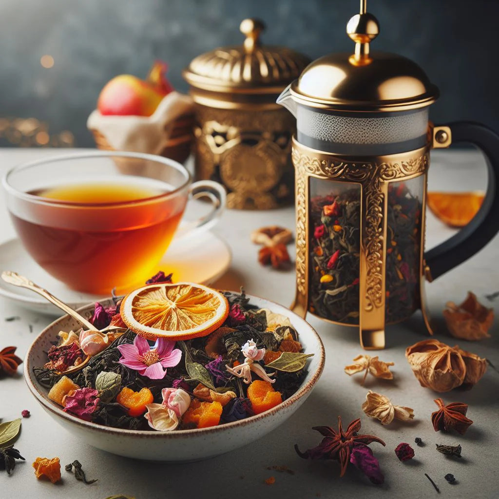 Sipping Sunshine: The Blissful Blend of Mango and Rose Tea