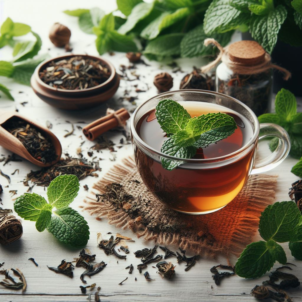 Mary Catherine MinTea - The Aristocratish Tea Company, Loose Leaf Tea, Aristocratish Tea, Premium Tea, Tea, Hot Brewed Tea, Cold Brewed Tea, Iced Tea, Tea